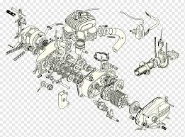 An exploded view of this cars engine diagram can be found in the car's maintenance manual. Motorcycle Engine Motorcycle Engine Exploded View Drawing Diagram Engine Motorcycle Transport Schematic Png Pngwing