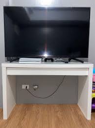Desk from ikeasubhabratathe malm desk from ikea is good. Ikea Malm Table Furniture Home Living Furniture Tables Sets On Carousell