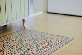 Bordeaux Green Pvc Vinyl Mat Oriental Maroccan Design Etsy Vinyl Flooring Vinyl Rug Tile Patterns