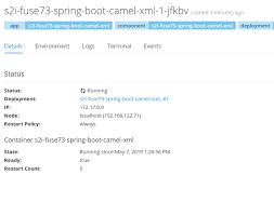 For more details, see using the openshift client binary in cdk 3.1 getting started 9. Fuse On Openshift Guide Red Hat Fuse 7 3 Red Hat Customer Portal