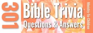 Challenge them to a trivia party! 301 Bible Trivia Questions Answers Fun Quiz For Kids Youth