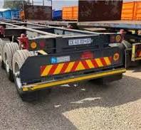 Used 2014 12m Tri Axle Skeletal Trailer for sale in Gauteng