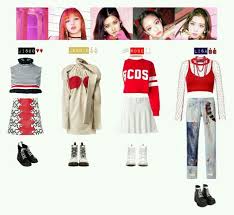 Pin By Nauanda Kim On Idol Fashion Set Stage Outfits Kpop Outfits Blackpink Fashion