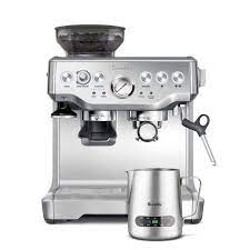 We would like to show you a description here but the site won't allow us. The Barista Express With Milk Jug Thermal Espresso Machine Breville