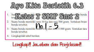 Maybe you would like to learn more about one of these? Ayo Kita Berlatih 6 3 No 6 11 Matematika Kelas 7 Smp Youtube