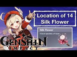 I have mentioned the location of both npc in video as well as in map image too. Genshin Impact Location Of 14 Silk Flower Youtube