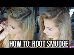 Diy Balayage Sombre Root Smudge Blonde Hair With Dark Roots Ellesse Vlogs Dark Roots Blonde Hair Roots Hair Root Smudge Blonde