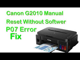 Check spelling or type a new query. Video Reset Canon P07