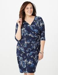 Plus Size Floral Wrap Dress Dressbarn Wrap Dress Floral Dresses Wrap Dress