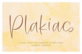 If you want to create professional printout, you should consider a commercial font. Plakias Classy Script 211889 Handwritten Font Bundles