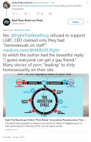 RealYourBrainOnPorn (@BrainOnPorn) tweets: Daniel Burgess, Nicole Prause &  pro-porn allies collaborate on a biased website and social media accounts  to support the porn industry agenda (beginning in April, 2019) - Your Brain