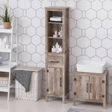 Bathroom floating shelves for wall, white wall storage shelves with towel bar, bathroom shelf over toilet storage shelving wall mounted for kitchen, bathroom ,laundry room set of 2 (white) 4.4 out of 5 stars 3,156 Grey Kleankin Wall Mount Bathroom Storage Rack With Open Shelves And Drawer Wooden Cabinet Organizer For Bathroom Home Kitchen Bathroom Shelves Fcteutonia05 De