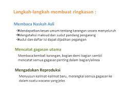 Pertama, perjalanan nila tanzil dalam mendirikan dan mengelola taman bacaan pelangi. Menulis Rangkuman Ringkasan Dan Resensi Buku Ppt Download