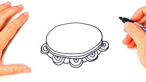 Este paso final es lo que nos va a dar un toque de calidad en el dibujo final. Como Dibujar Un Pandereta Paso A Paso Dibujo Facil De Pandereta Social Useful Stuff Handy Tips