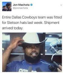 Ezekiel Elliott Showing Off His New Stetson Hat Stetson Hat Stetson Dallas Cowboys