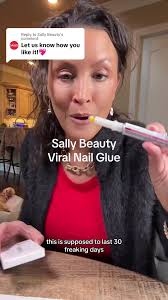 Sally Beauty Nails Glue