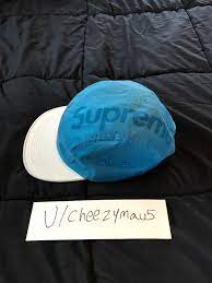 Subito a casa e in tutta sicurezza con ebay! Wts Blue 2 Tone Twill Top Panel Camp Cap Supremeclothing