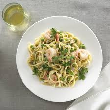 Creamy Seafood Fettuccine Recipe Cook With Campbells Canada Recipe Campbells Soup Recipes Fettuccine Recipes Seafood Dinner