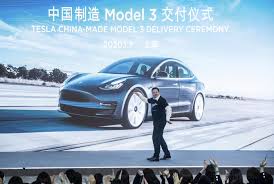 For the first but issues in china could impact model y sales there. Musk Dance Moves Launch Tesla Suv Program At New China Factory Arab News