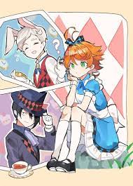 yakusoku no neverland おしゃれまとめの人気アイデア pinterest anime world ネバーランド イラスト かわいいイラスト