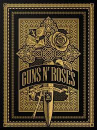 Kein wunder, bei einem logo, das seit jahrzehnten ein symbol für hardrock ist. Guns N Roses Poster Prudential Center 10 12 17 On Behance