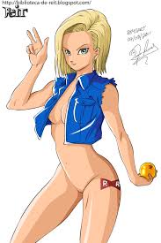 Sexy android 18 naked by reit 