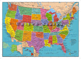 Amazon Com United States Of America Map 1000 Piece Jigsaw Puzzle Highways Rivers State Capitals Toys Games