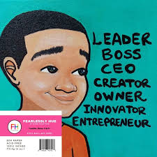 Leader, Boss, C.E.O- Boy" 12x12 inch Kid's Room Home Decor Unframed Wall  Art Print by Fearlessly Hue