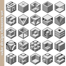 3d Cube Logo Design Pack Royalty Free Cliparts Vectors And Stock Illustration Image 1593106 Geometric Shapes Design 3d Geometric Shapes Geometric Design Art