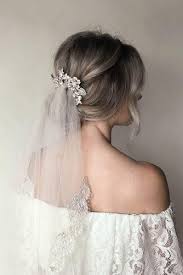 With that in mind, check out our favorite veiled #hairinspo for short hairstyles. Wedding Hair Up With Veil Off 76 Buy