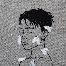 Embroidery Art By Adipocere Art Artwoonz Embroidery Art Art Textile Art