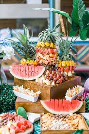 To give this party an authentic look that resembles the setting of this 1960s television show, transform the party space to give the appearance of a tropical island. Island Tropical Birthday Party Kara S Party Ideas Tropical Food Tropical Birthday Tropical Party Decorations