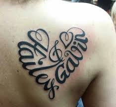 Heart Shaped Name Tattoo Design Thank U Dama Tribal Tattoos For Women Name Tattoo Designs Tattoo Work