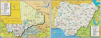 Maps of Nigeria and Mali. Source: The Nation Project Online ...