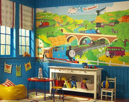 Thomas The Train Growth Chart Colorful Kids Rooms