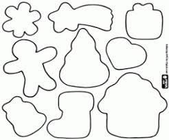 Christmas cookie as decorative ball. Christmas Cookies Coloring Pages Printable Games