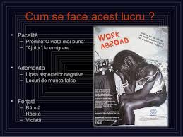 Contrabandă și traficul de persoane. Traficul De Fiinte Uman