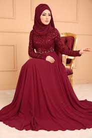 Modaselvim Abiye Pul Payetli Sifon Abiye Pn2007 Bordo Elbise Elbiseler