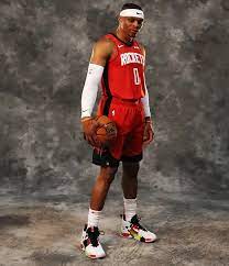 A Closer Look At Russell Westbrook S Kicks From Rockets Media Day Nice Kicks Russell Westbrook Houston Rockets Westbrook