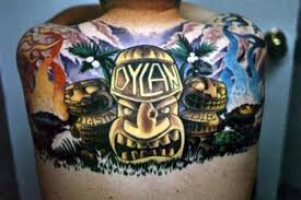 Shahn wanted to make sure every artistic aspect had been covered, whether the client was thinking of small. Tiki Backpiece By Dan Dittmer Tattoonow