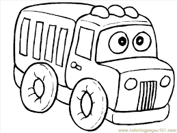 Truck coloring page to download and coloring. Truck Coloring Page 37 Coloring Page For Kids Free Land Transport Printable Coloring Pages Online For Kids Coloringpages101 Com Coloring Pages For Kids