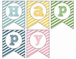 I found mine at hobby lobby, but you can get it lots of places. Printable Happy Birthday Banner Letters Pdf Mendijonas Blogspot Com