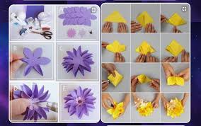 Diy Paper Flower Wall Art For Android Apk Download I didn't have the courage to do these flowers but with your tutorial i'll definitely give it a try, i have birthday invitation coming up, i'd like to make the small flowers a part of the gift wrapping decoration.