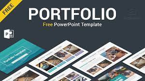 Displaying good photos isn't easy too. Free Business Portfolio Powerpoint Template Slidesalad