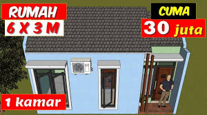 Maybe you would like to learn more about one of these? Ide Desain Rumah Berukuran 6x3 Meter Cocok Yg Punya Lahan Melebar Kesamping 51 Youtube