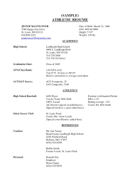 resume templates: sample resume for