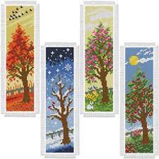 Check spelling or type a new query. Herrschners Four Seasons Trees Bookmarks Counted Cross Stitch Kit Cross Stitch Bookmarks Cross Stitch Cross Stitch Patterns Free