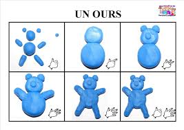 Comment Faire Un Ours En Pate A Modeler Suivre Les Differentes Etapes Ours Pate A Modeler Cliquer Sur L Image Pour Acheter Boucle D Or Les 3 Ours Ours
