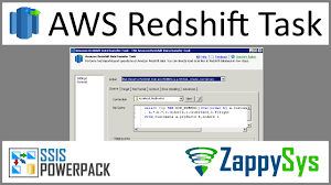 SSIS Amazon Redshift Data Transfer Task | ZappySys