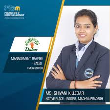 Extending A Warm And Hearty Wish Pibm Congratulates Ms Shivani Killedar For Getting Placed At Dabur As A Manage Good For Her Native Place Business Management